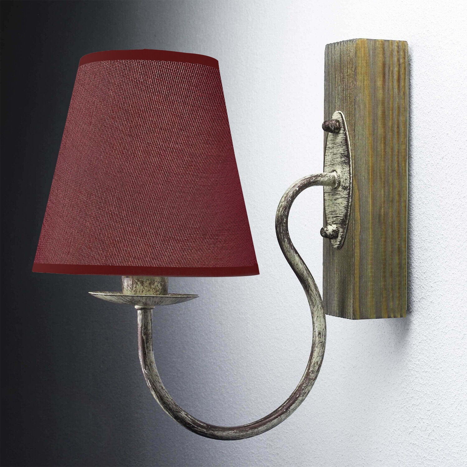 Lampenschirm moderne Ersatzschirm Tischlampe weiß 17cm x 16cm Stehlampe E14, E27