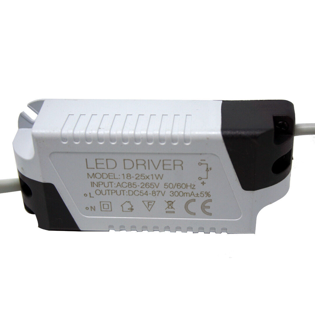 LED Treiber Adapter AC85-265V auf DC Transformator Panel Netzteil LED Streifen~2611