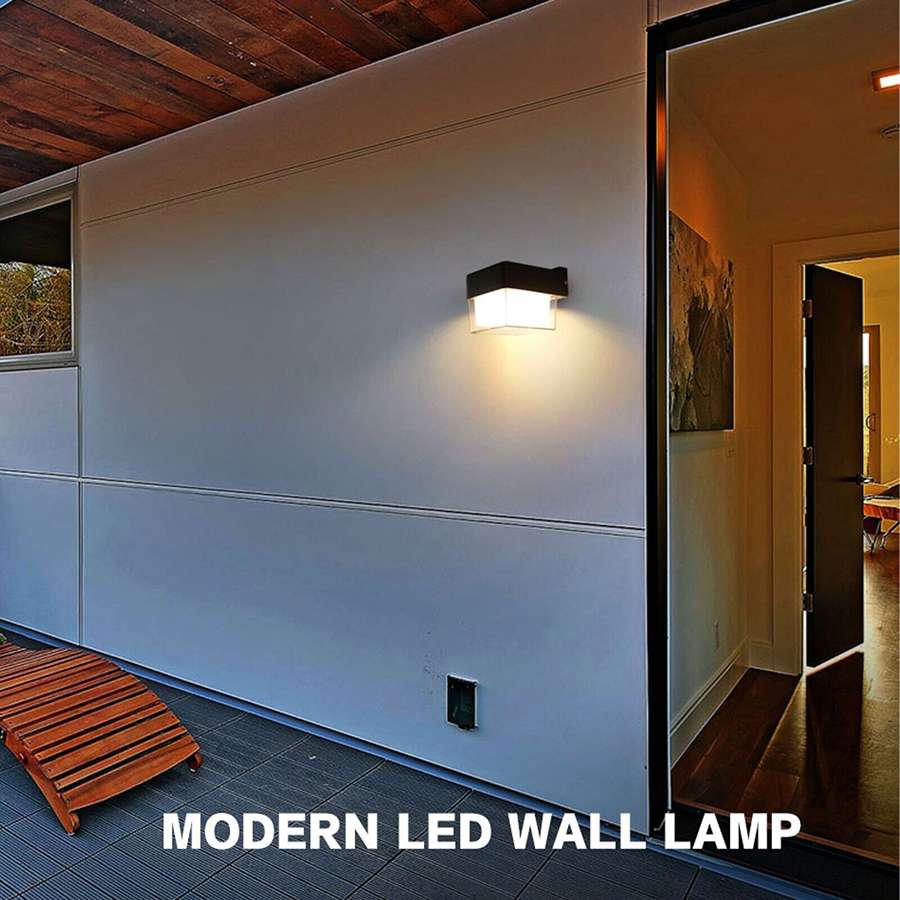 LED-Wandleuchte für den Außenbereich, moderne Lampe, Veranda, Gartenbeleuchtung, 7W, Wandleuchte~2607