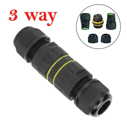 Connettore per cavo impermeabile per esterni a 3 pin IP68 450 V ~3201