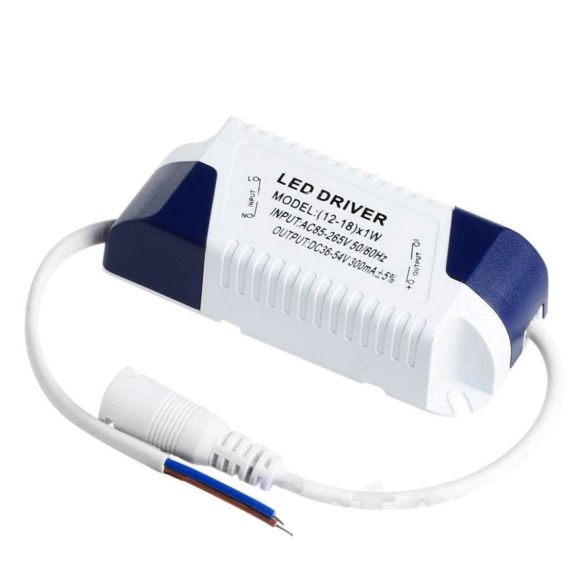 LED Treiber Adapter AC85-265V auf DC Transformator Panel Netzteil LED Streifen~2611