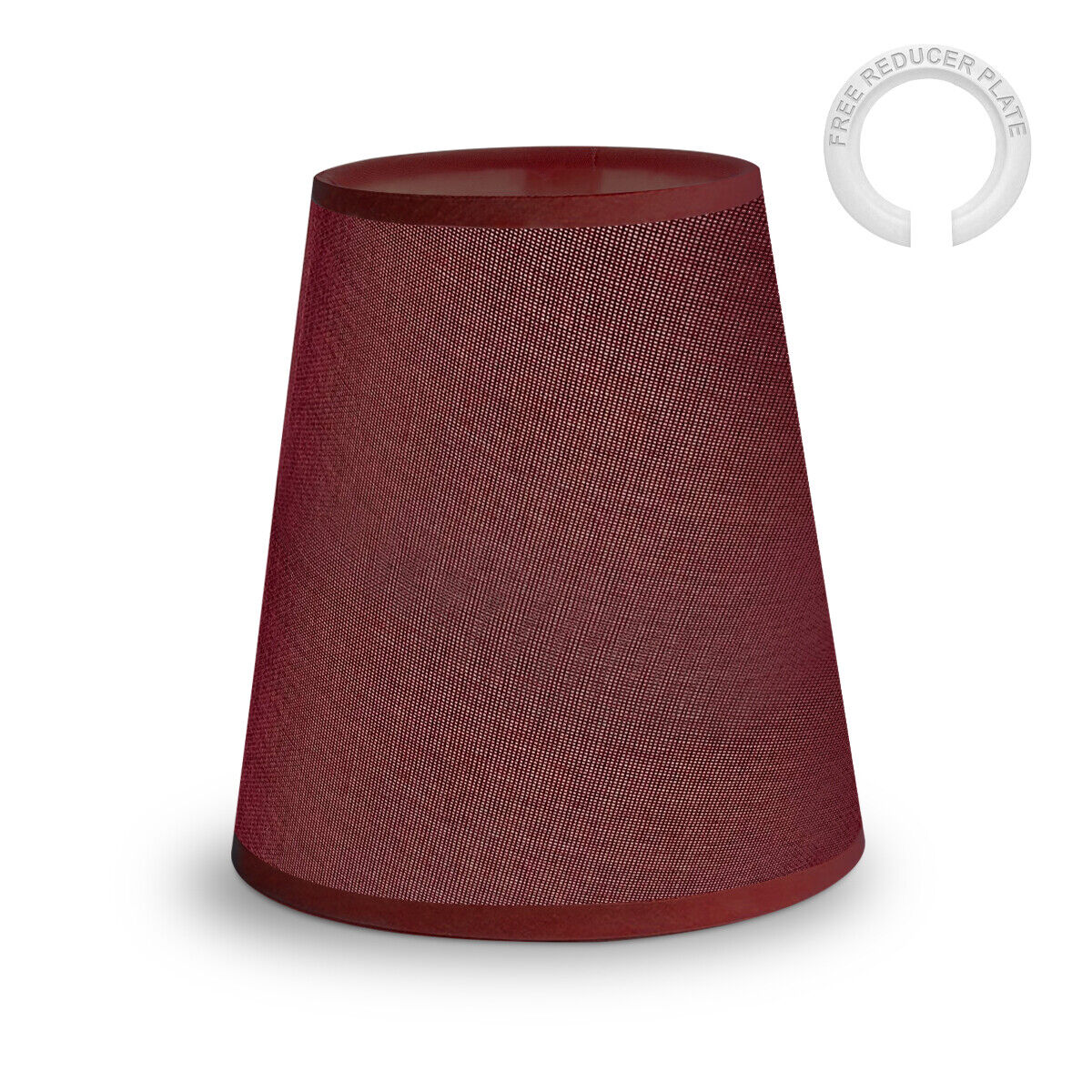 Lampenschirm moderne Ersatzschirm Tischlampe weiß 17cm x 16cm Stehlampe E14, E27