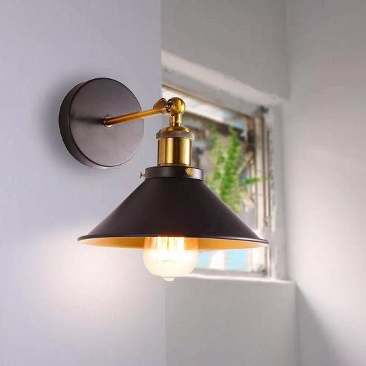 Beleuchtung badezimmer | wandleuchten | Schwarz |Ø22cm~3123