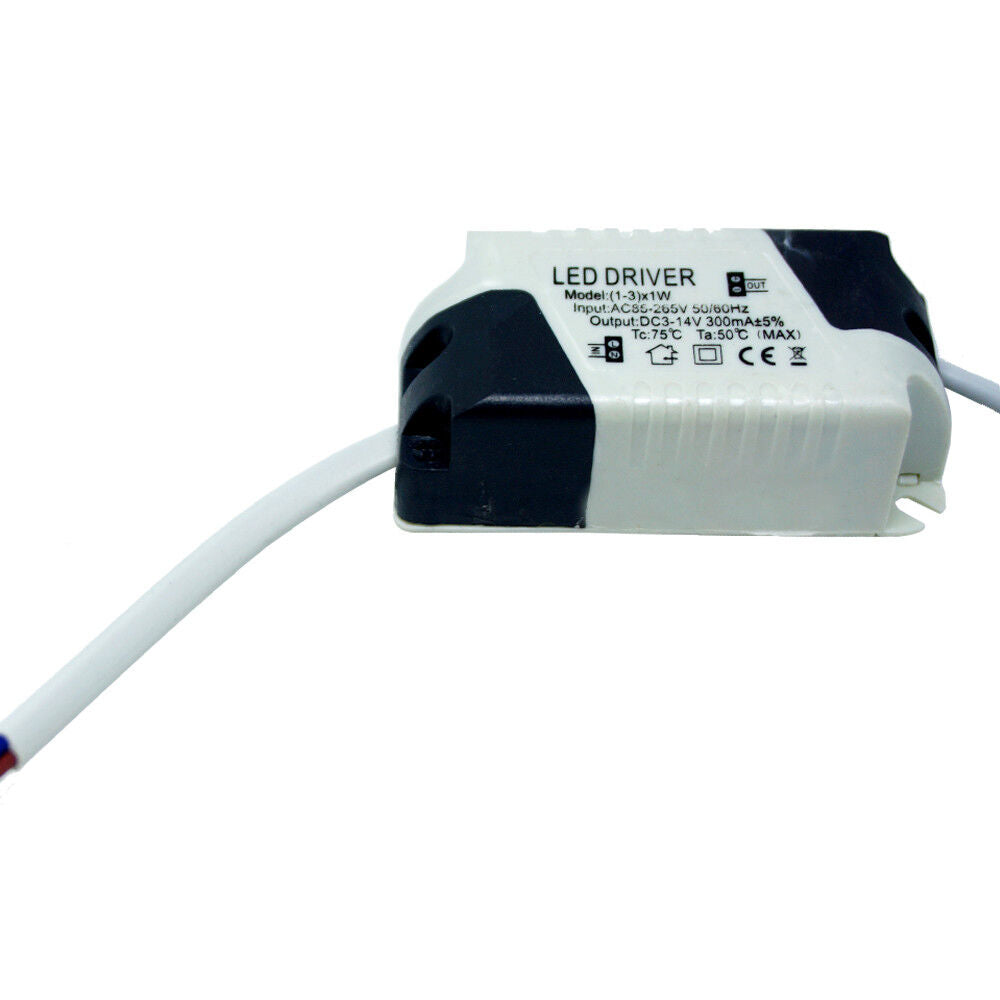 LED Treiber Adapter AC85-265V auf DC Transformator Panel Netzteil LED Streifen~2611