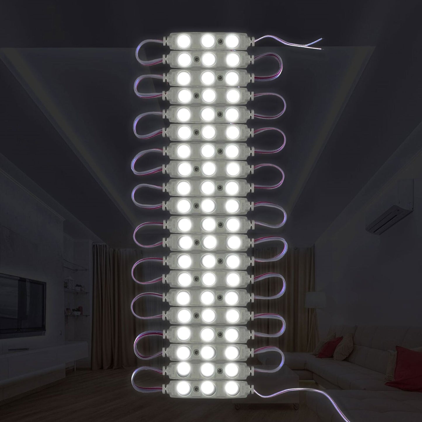 Superhelle 12V-Einspritz-COB-LED-Module: 1, 20 & 100 Stück Lichterketten~2616
