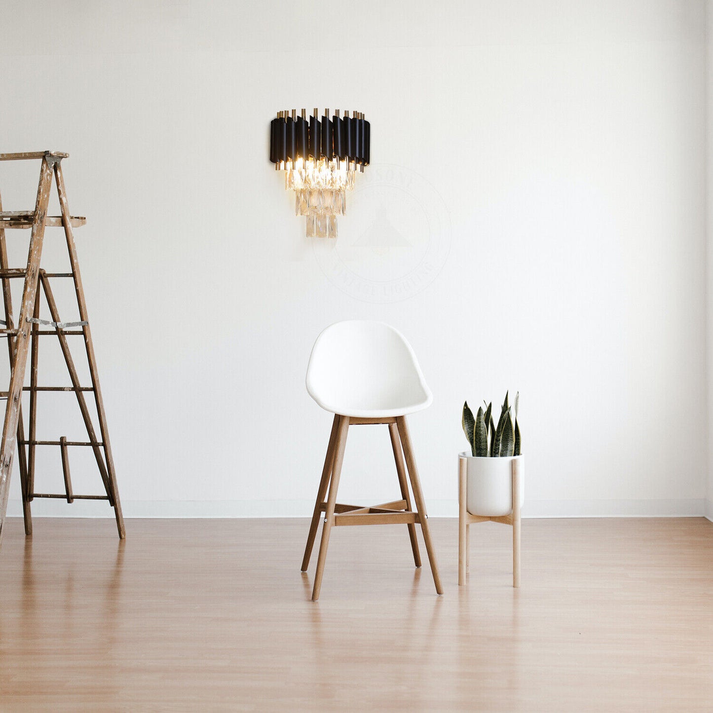 Modern Kristall Wandleuchte Wandlampe Flurlampen Kronleuchter Innenleuchte Hause~2620