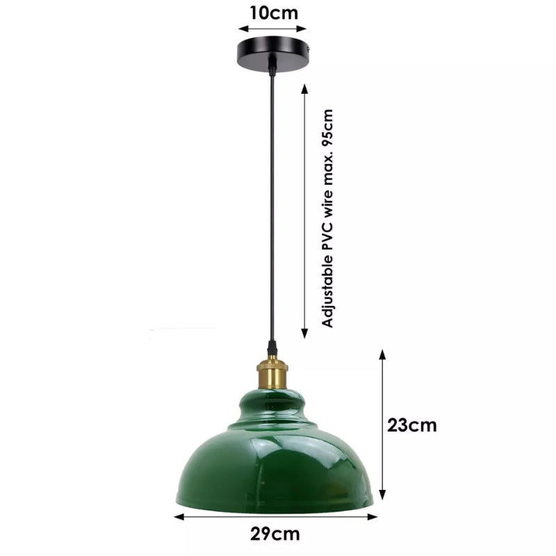 Moderne Retro Loft Deckenlampenschirm
