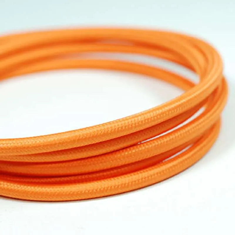 Retro 3 Adriges Rund Strom Vintage textilkabel