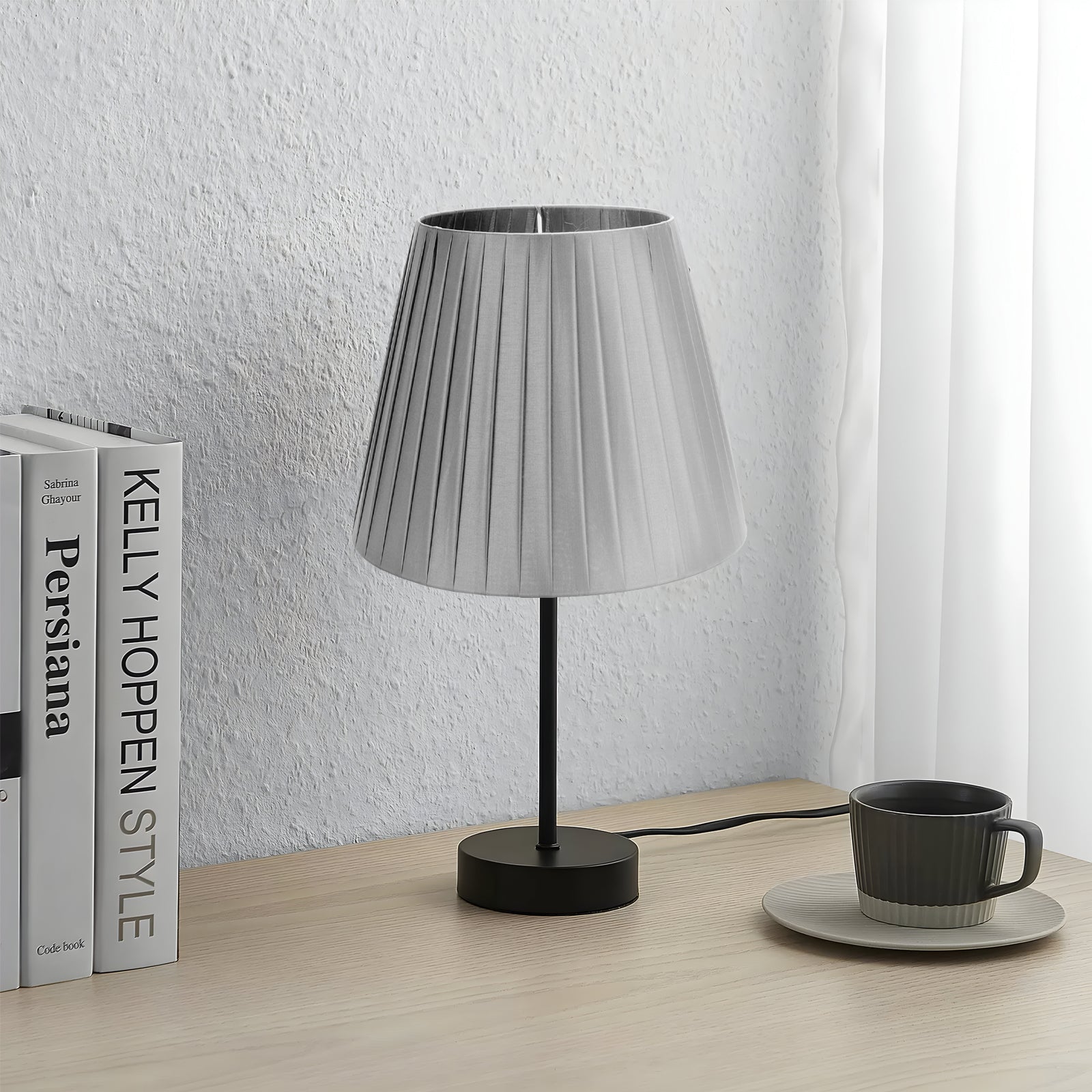 Industriel Coolie lampenschirm Retro tischlampe