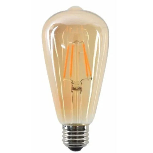 Vintage LED Glühbirne mit E27-Fassung für stilvolle Innenbeleuchtung