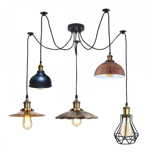 Spinnenlampe Höhenverstellbar Pendelleuchte