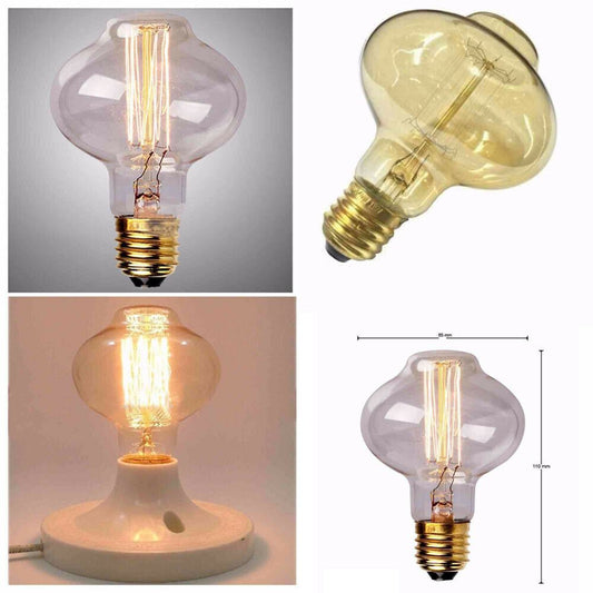 Pilz Edison Glühbirne 60W E27 Dimmbare Wohnkultur Vintage Filament Lampe