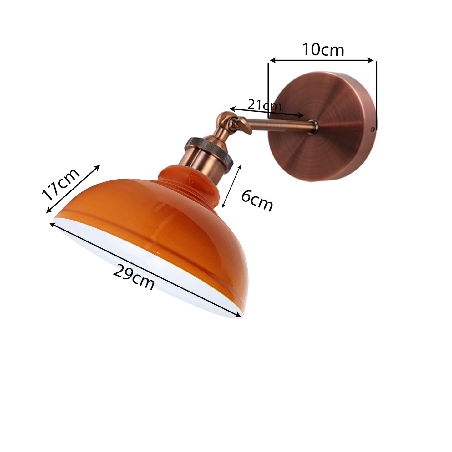 Moderne industrielle Retro Vintage Wandleuchte Wandleuchte