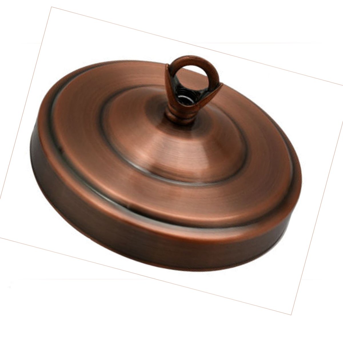 108mm Durchmesser Decke Rose Hakenplatte Kupfer Farbe Leuchten Kronleuchter - Shop für LED-Leuchten - Transformatoren - Lampenschirme - Halter | LEDSone UK