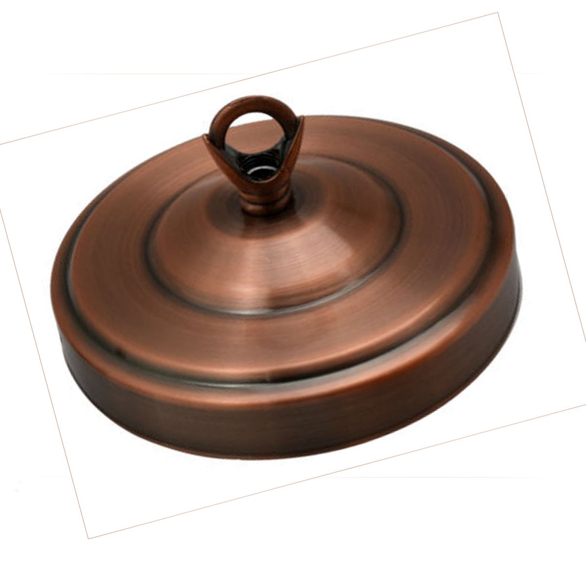 108mm Durchmesser Decke Rose Hakenplatte Kupfer Farbe Leuchten Kronleuchter - Shop für LED-Leuchten - Transformatoren - Lampenschirme - Halter | LEDSone UK