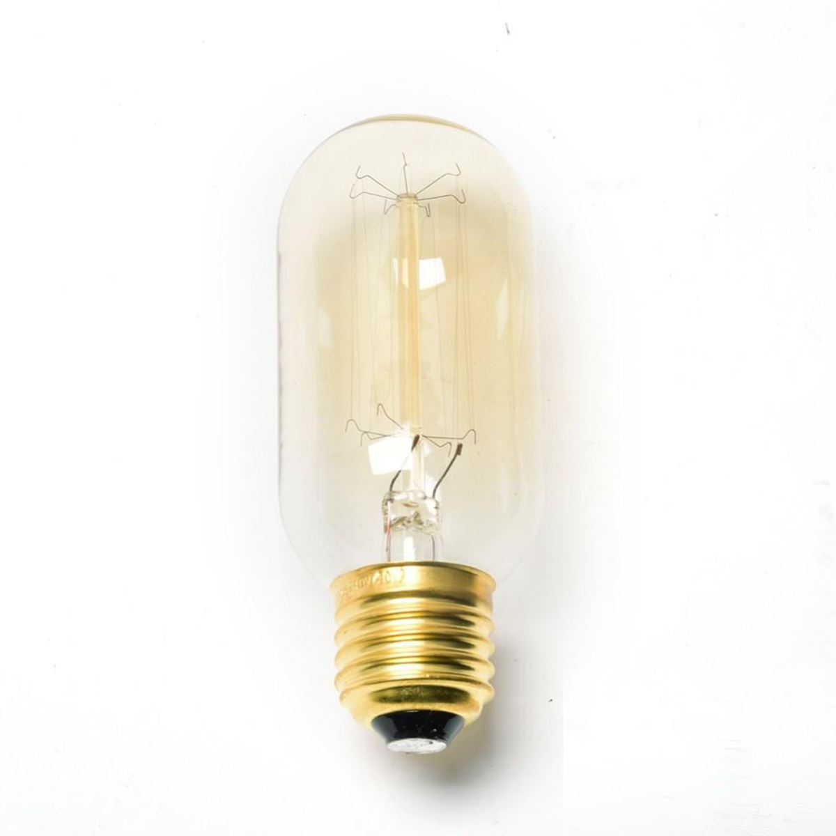 Vintage Filament Glühlampe Edison Tall Bulb Dimmbar B22 E27 Dekoratives Industrielicht ~