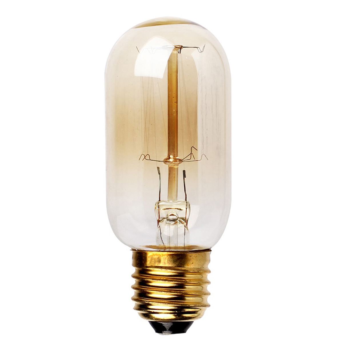 Vintage Filament Glühlampe Edison Tall Bulb Dimmbar B22 E27 Dekoratives Industrielicht ~