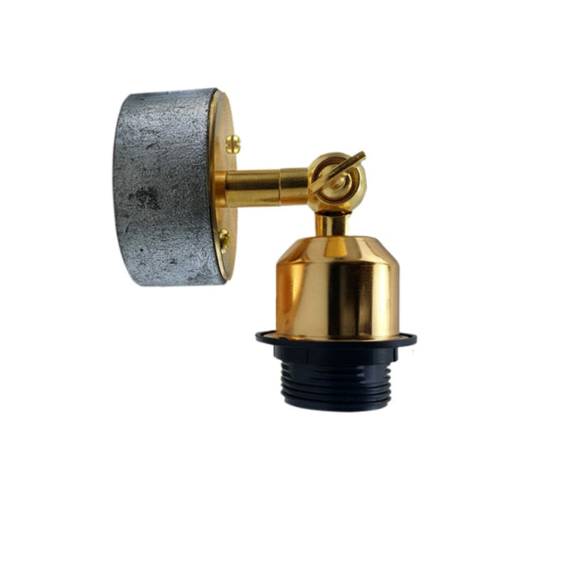 LEDSone Vintage Industrial Wandleuchte mit um 180 Grad verstellbarem Arm UK E27-Fassung. ~
