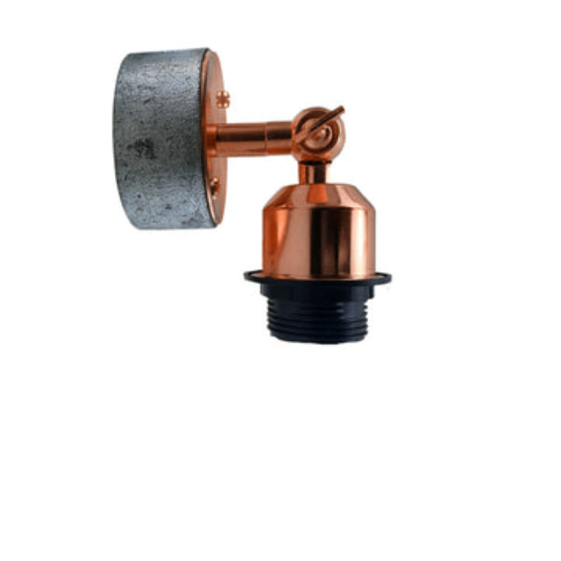 LEDSone Vintage Industrial Wandleuchte mit um 180 Grad verstellbarem Arm UK E27-Fassung. ~