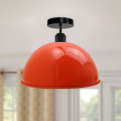 Industrieller Retro-Vintage-Stil Dome Shade Deckenleuchte