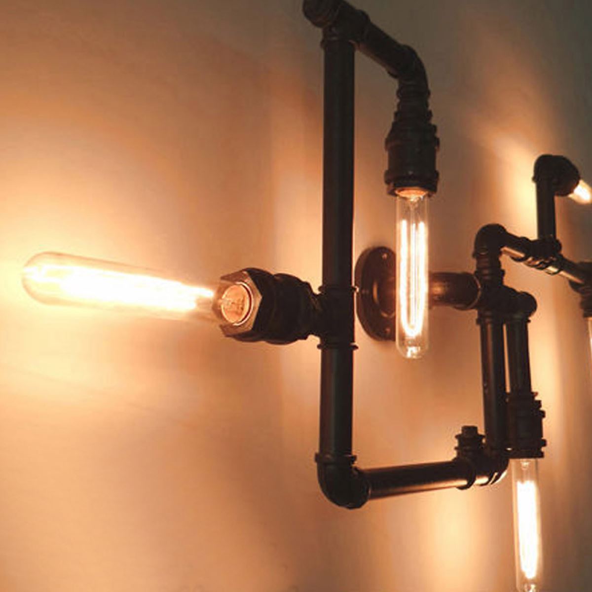 Vintage Filament Glühlampe Edison Tall Bulb Dimmbar B22 E27 Dekoratives Industrielicht ~