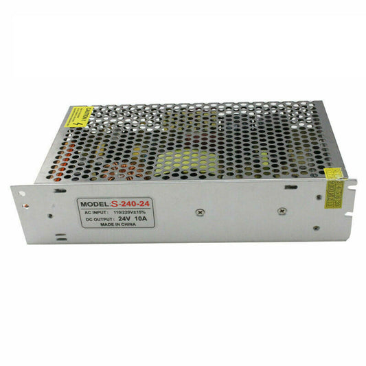 Alimentatore LED 24V, 10A, 240W, trasformatore IP20 per strisce~2445