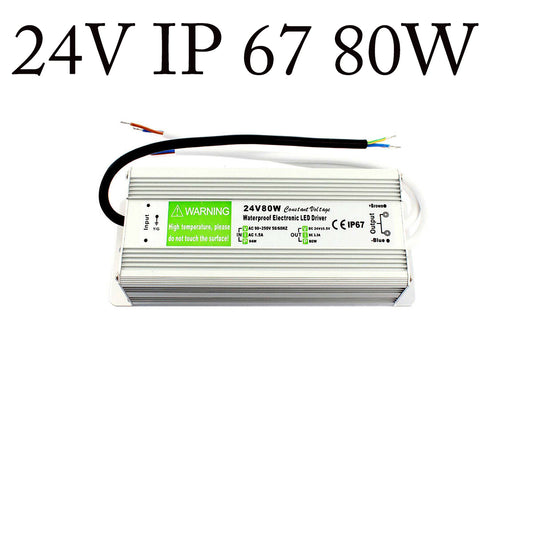 DC24V LED Trafo Netzteil Schaltnetzteil 80W Wasserdichter IP67 ~ 2422