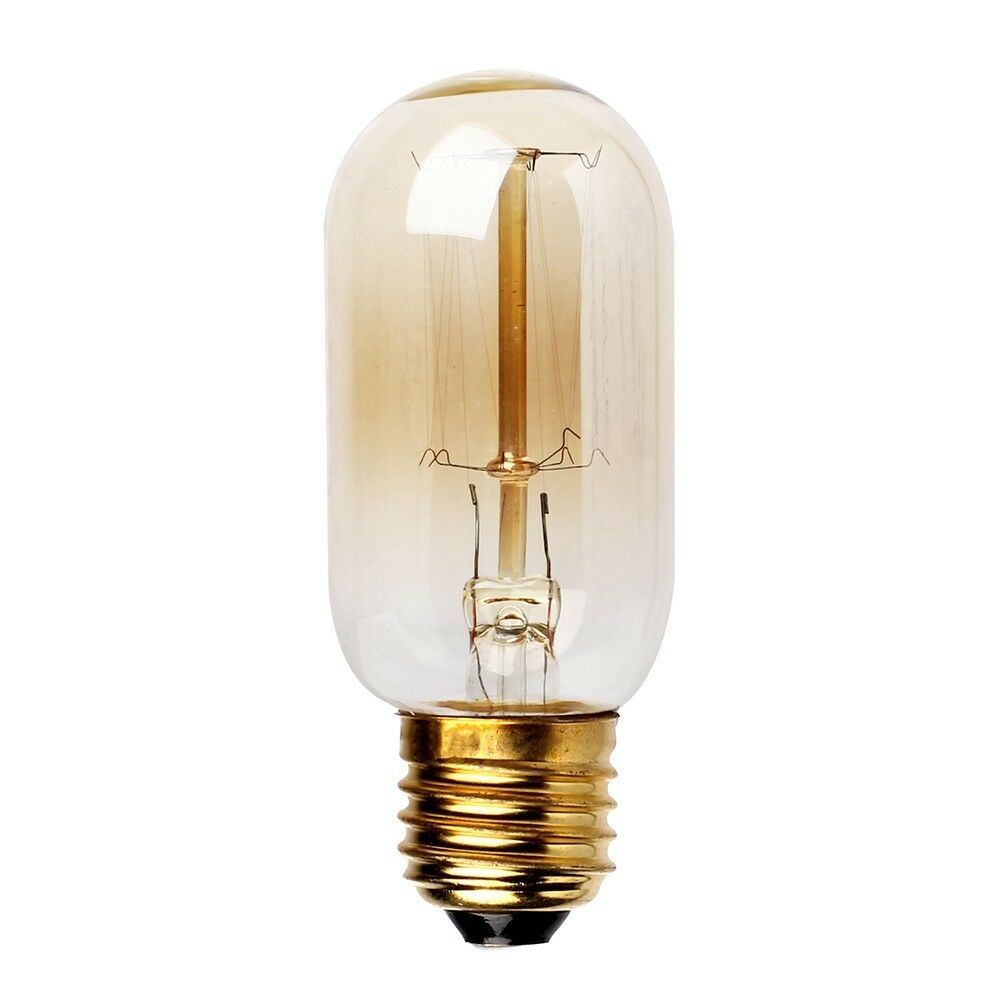 Vintage Filament Glühlampe Edison Tall Bulb Dimmbar B22 E27 Dekoratives Industrielicht ~