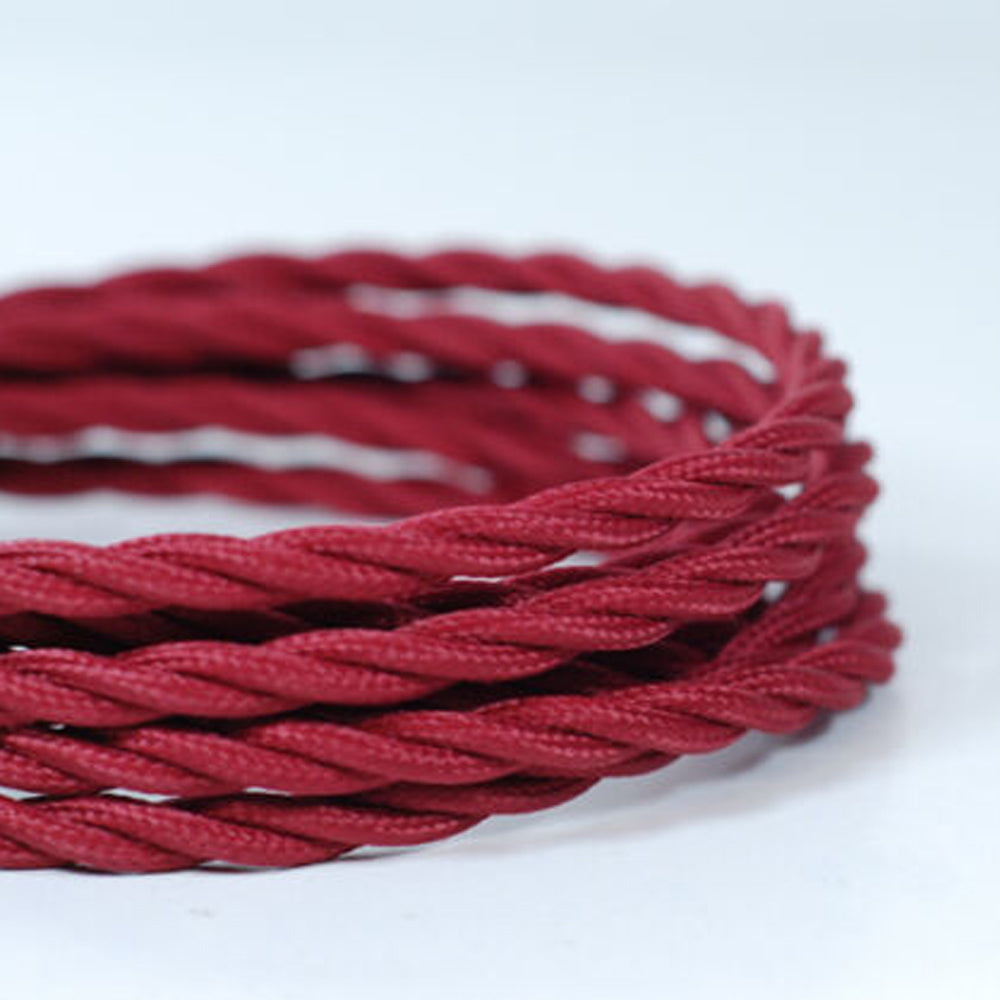 2-Adriges Gedrehtes Lila Stoff 0.75mm kabel