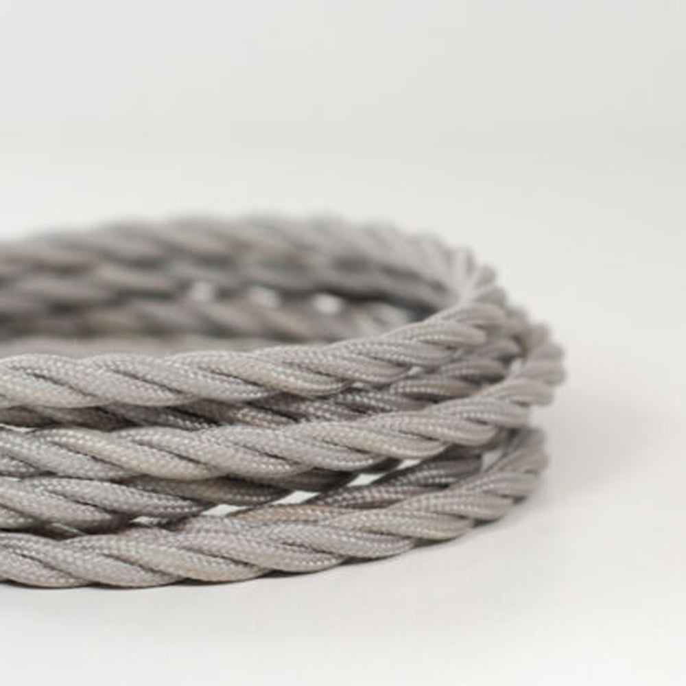 2-Adriges Gedrehtes Lila Stoff 0.75mm kabel