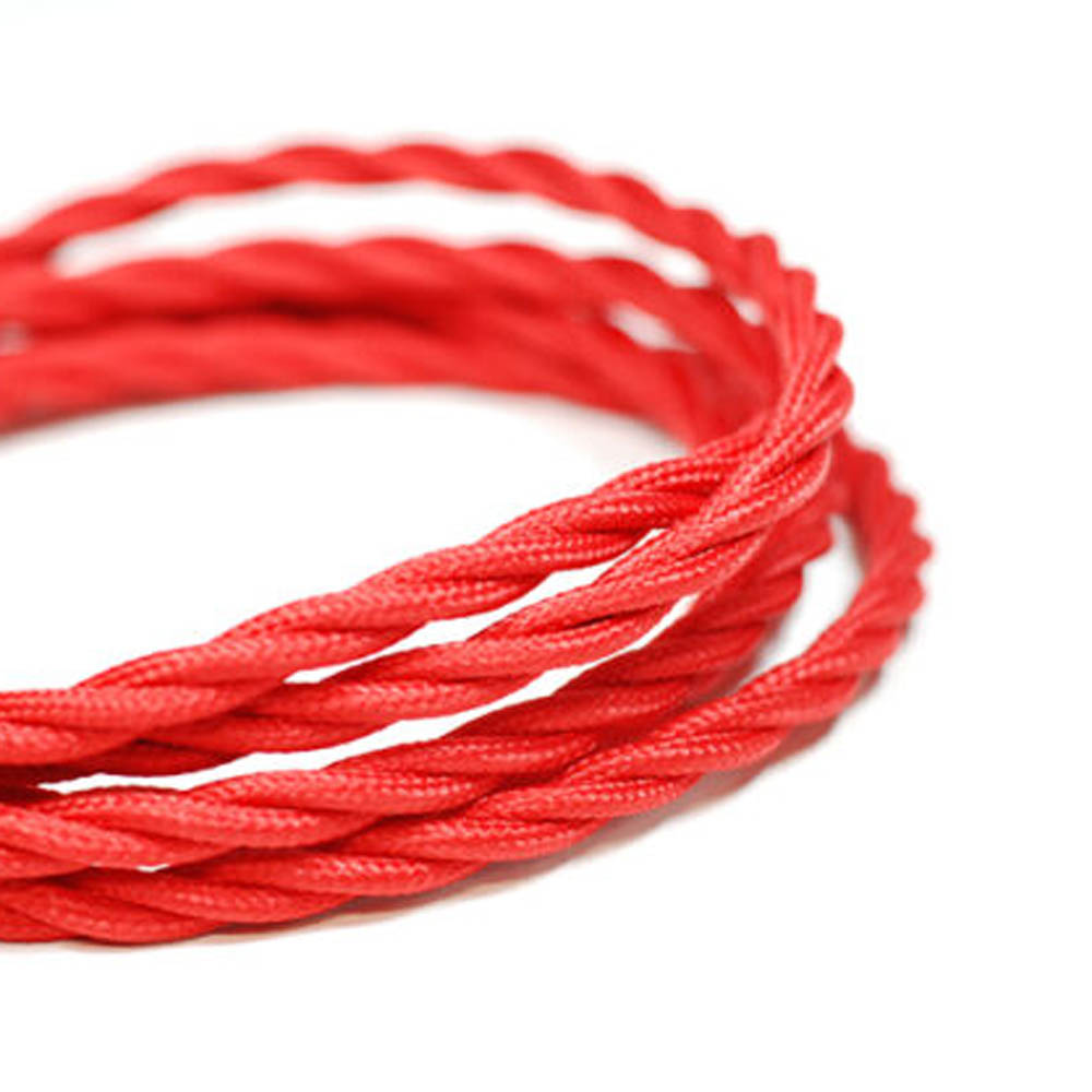 2-Adriges Gedrehtes Lila Stoff 0.75mm kabel