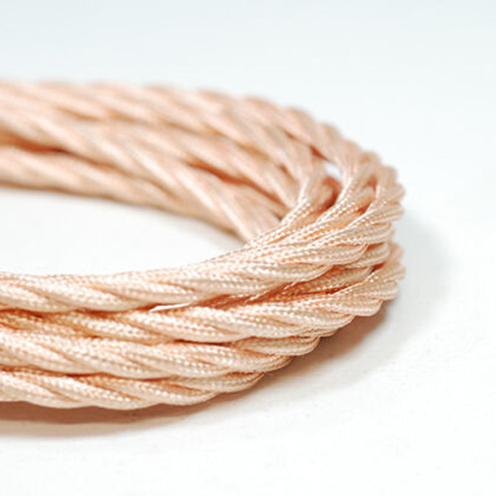 2-Adriges Gedrehtes Lila Stoff 0.75mm kabel