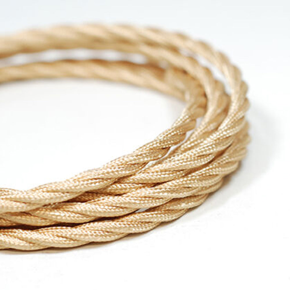 2-Adriges Gedrehtes Lila Stoff 0.75mm kabel