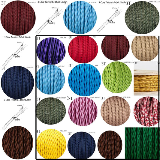 kaufen 3-adriges gedrehtes Kupfer, PVC, Rayon kabel