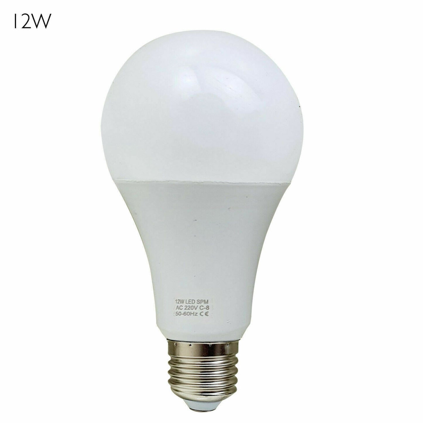 12 W E27 Schraub-LED-Licht GLS-Lampen, energiesparende Edison Cool White 6000 K nicht dimmbare Lichter