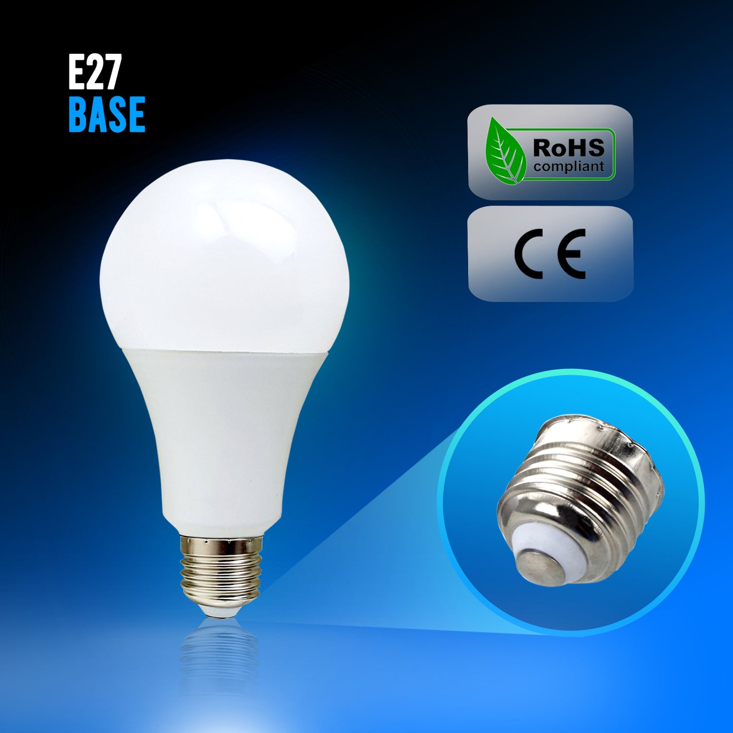 12 W E27 Schraub-LED-Licht GLS-Lampen, energiesparende Edison Cool White 6000 K nicht dimmbare Lichter