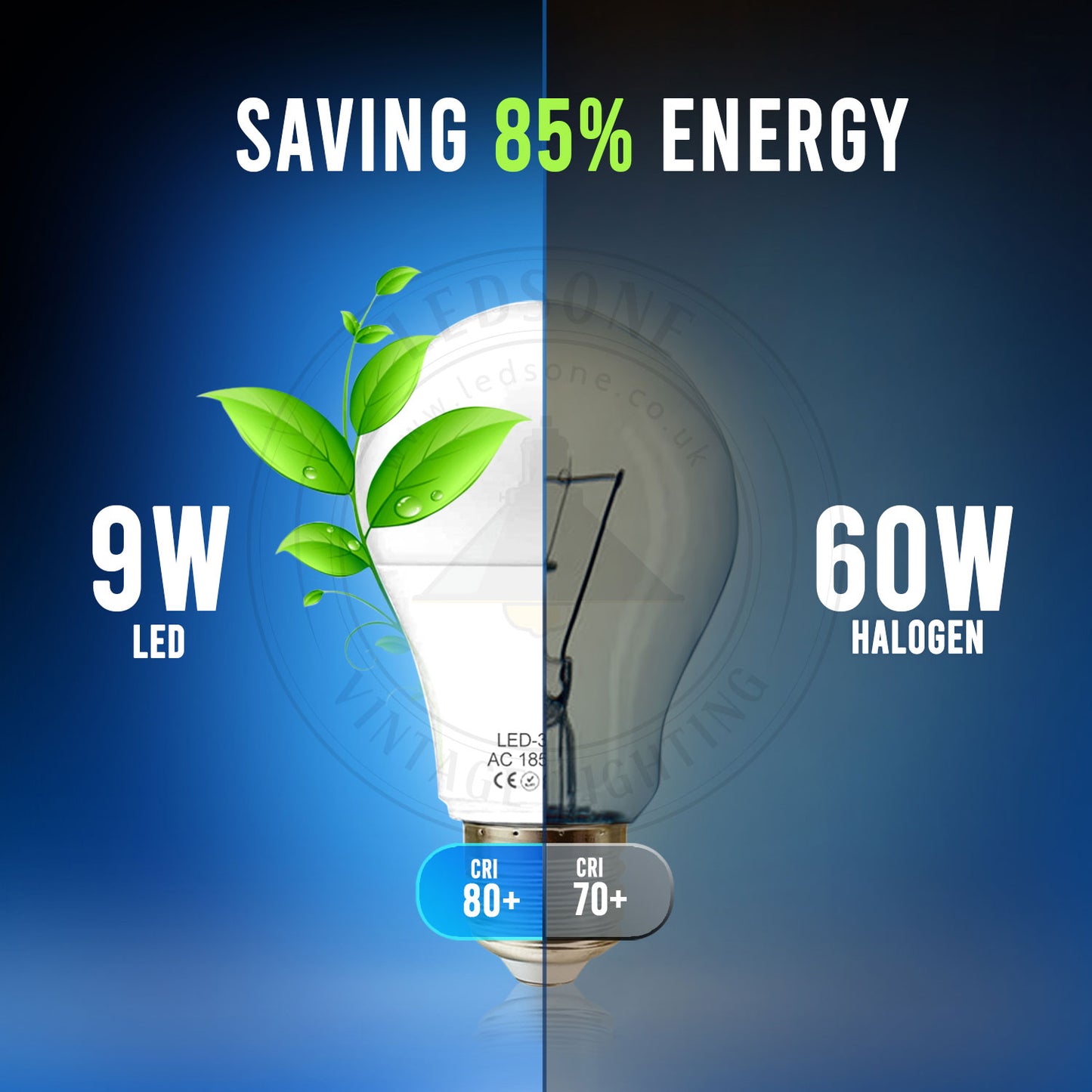 12 W E27 Schraub-LED-Licht GLS-Lampen, energiesparende Edison Cool White 6000 K nicht dimmbare Lichter