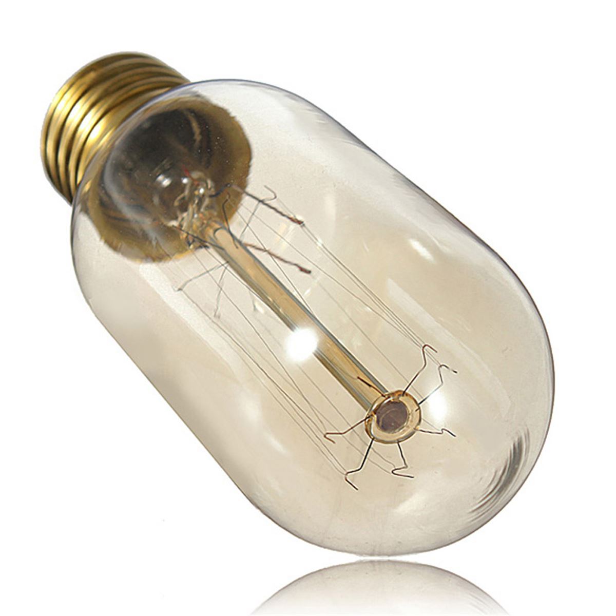 Vintage Filament Glühlampe Edison Tall Bulb Dimmbar B22 E27 Dekoratives Industrielicht ~