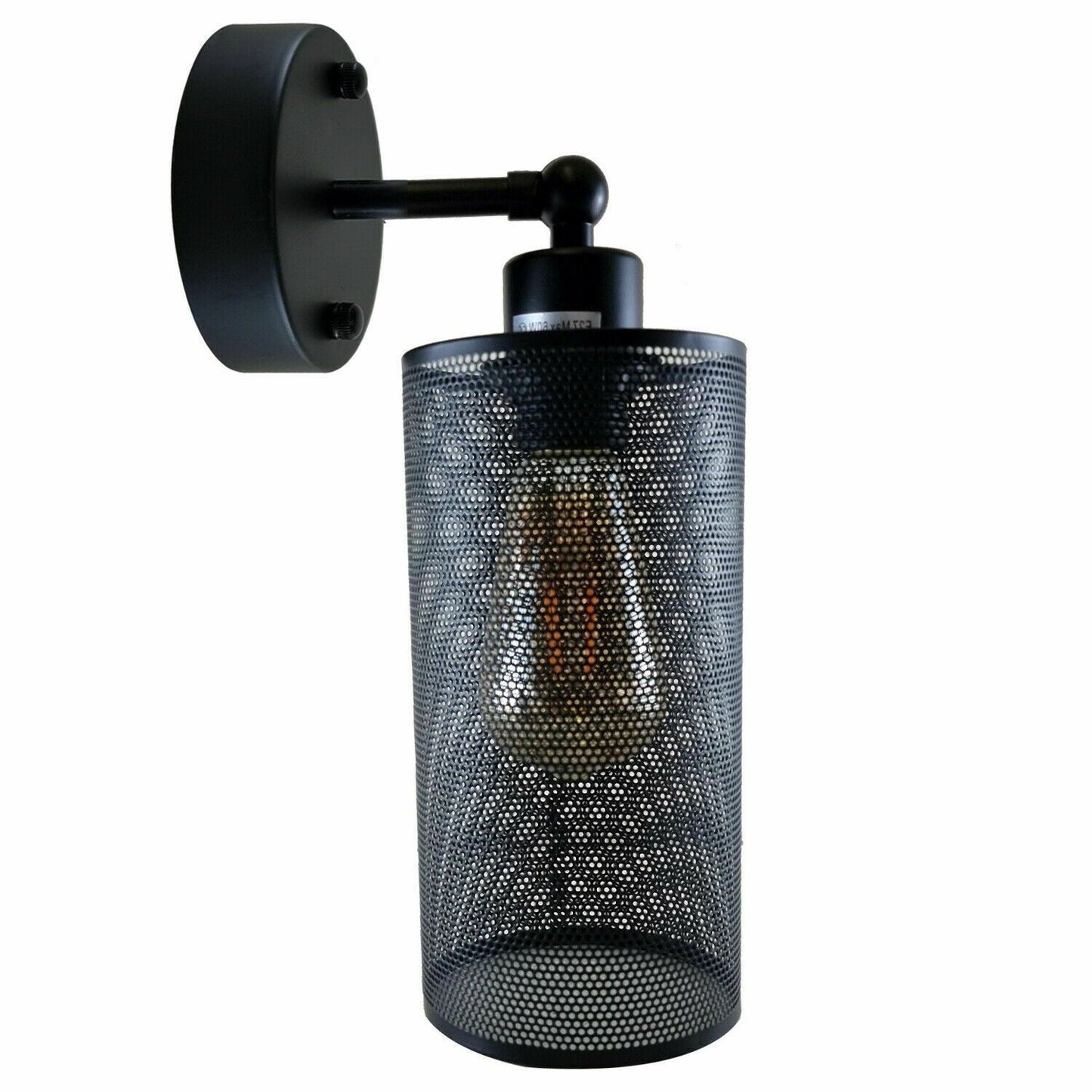 Neue Vintage Industrial Metal Indoor Schwarz Wandleuchte Leuchte für Bar, Schlafzimmer, Wintergarten, Esszimmer