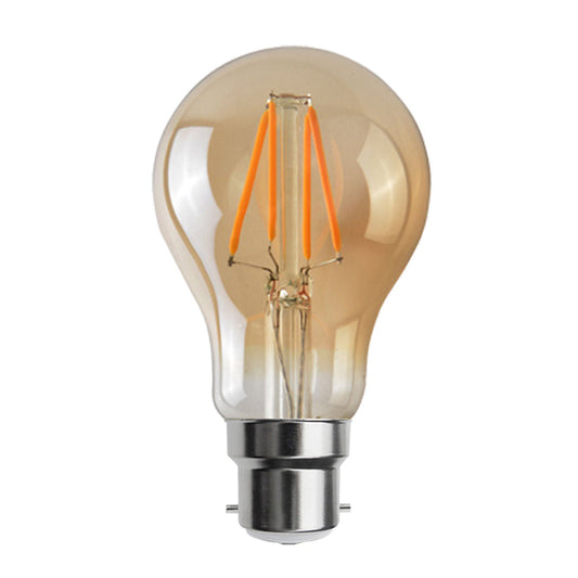 A60 B22 4W dimmbare Glühbirne Vintage Filament Classic LED