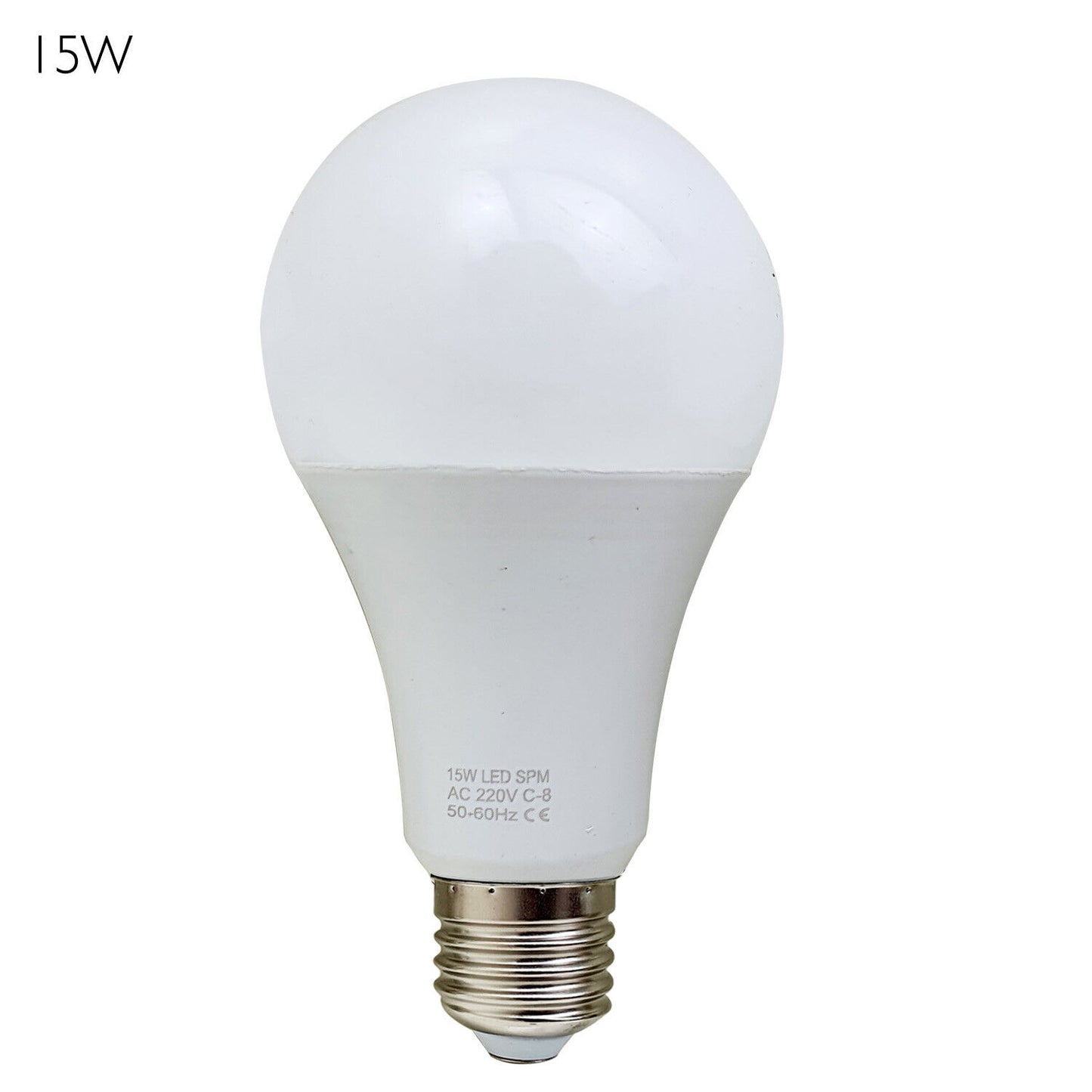 15 W E27 Schraub-LED-Licht GLS-Lampen, energiesparende Edison Cool White 6000 K nicht dimmbare Lichter