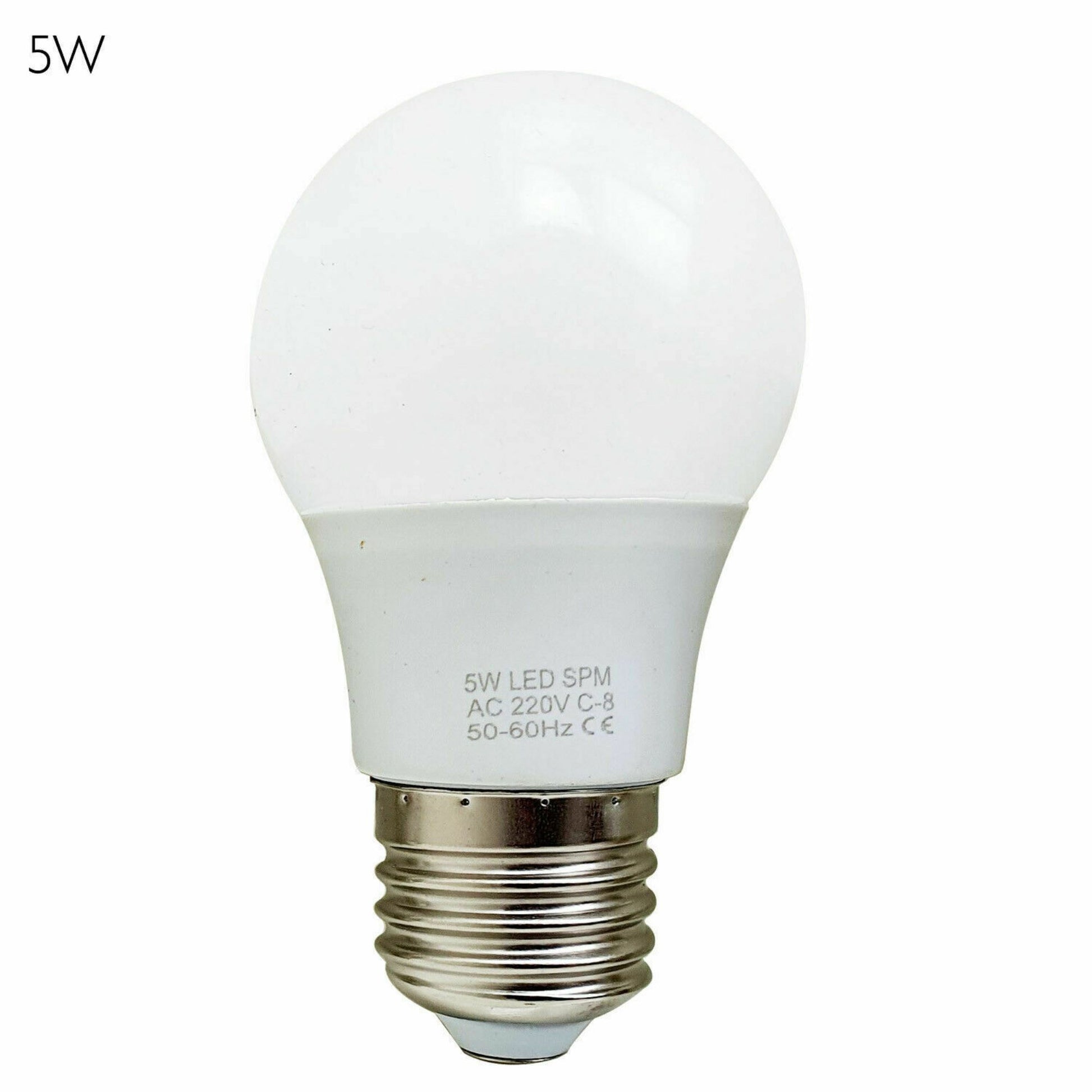 E27 5 W energiesparende warmweiße LED-Glühbirnen A60 E27 Einschraubbirnen, nicht dimmbar