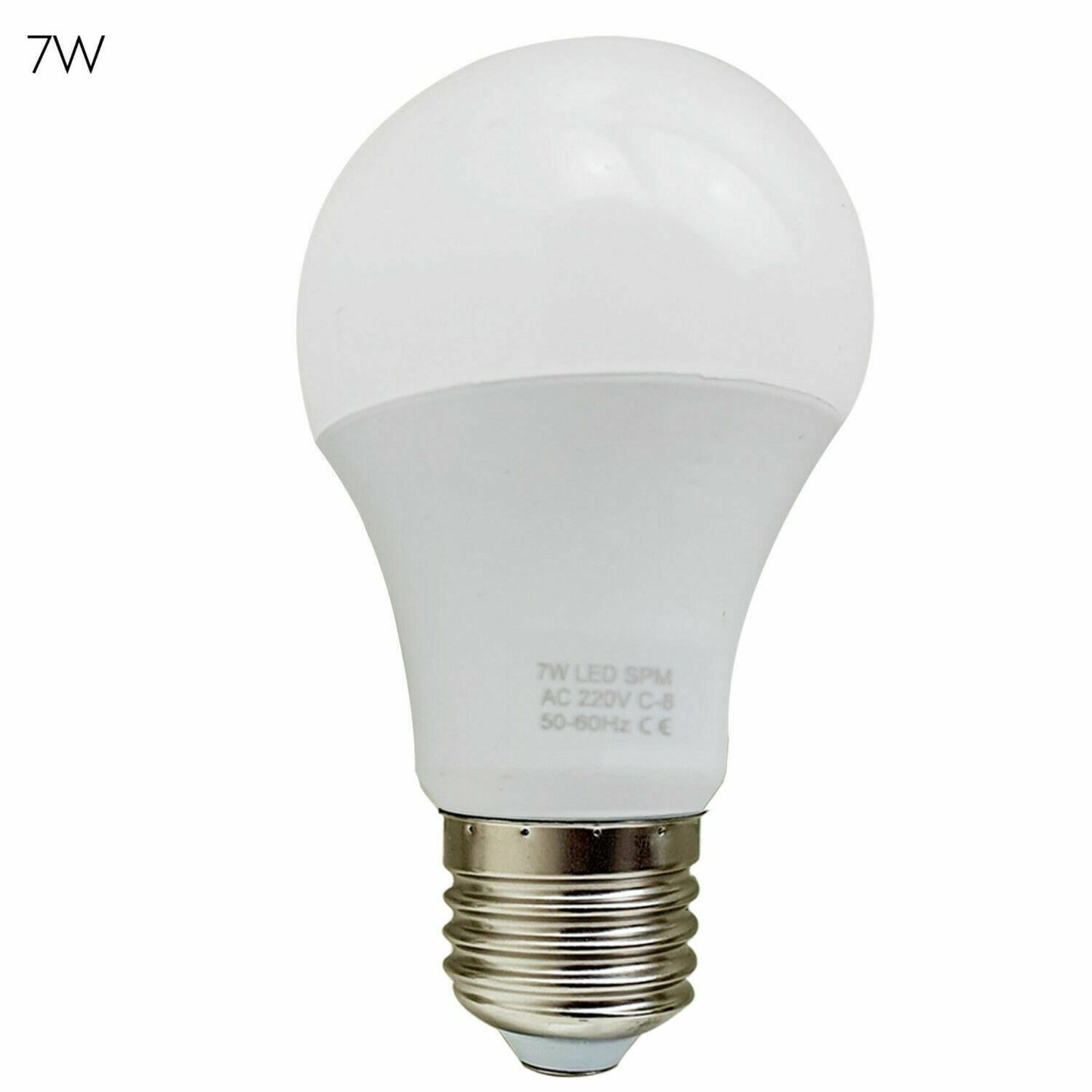 E27 7W energiesparende warmweiße LED-Glühbirnen A60 E27 Einschraubbirnen, nicht dimmbar