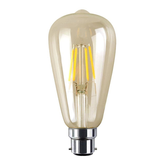 ST64 B22 4 W Retro-LED-Glühlampen
