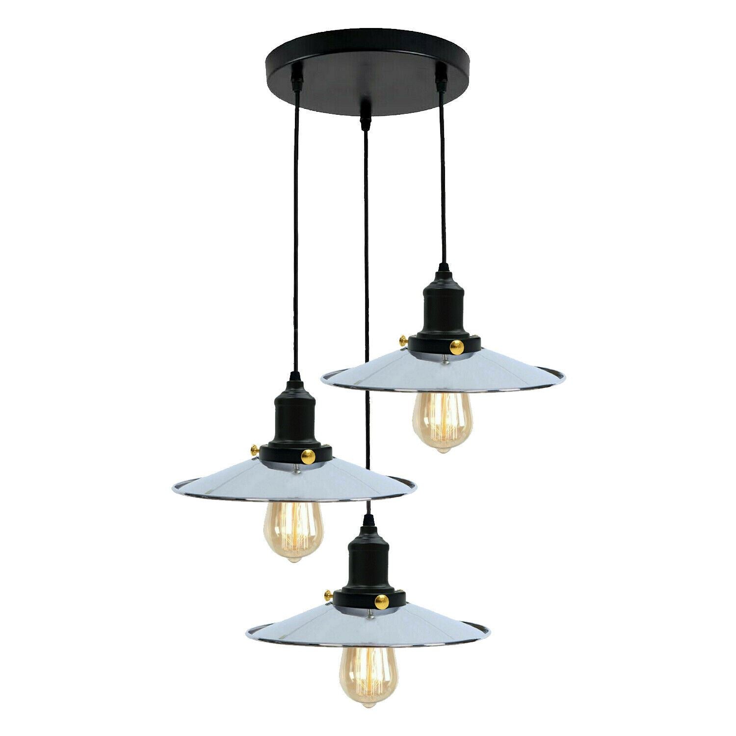 Retro Deckenlampe Industrie Tisch Pendelleuchte Hängelampe Esstisch Wohnzimmer