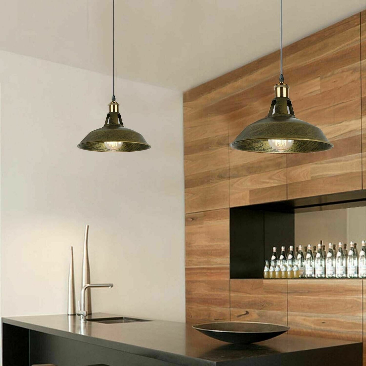 Moderne Vintage Retro Decken Industrie Tisch Pendelleuchte Esstisch Wohnzimmer Lampe