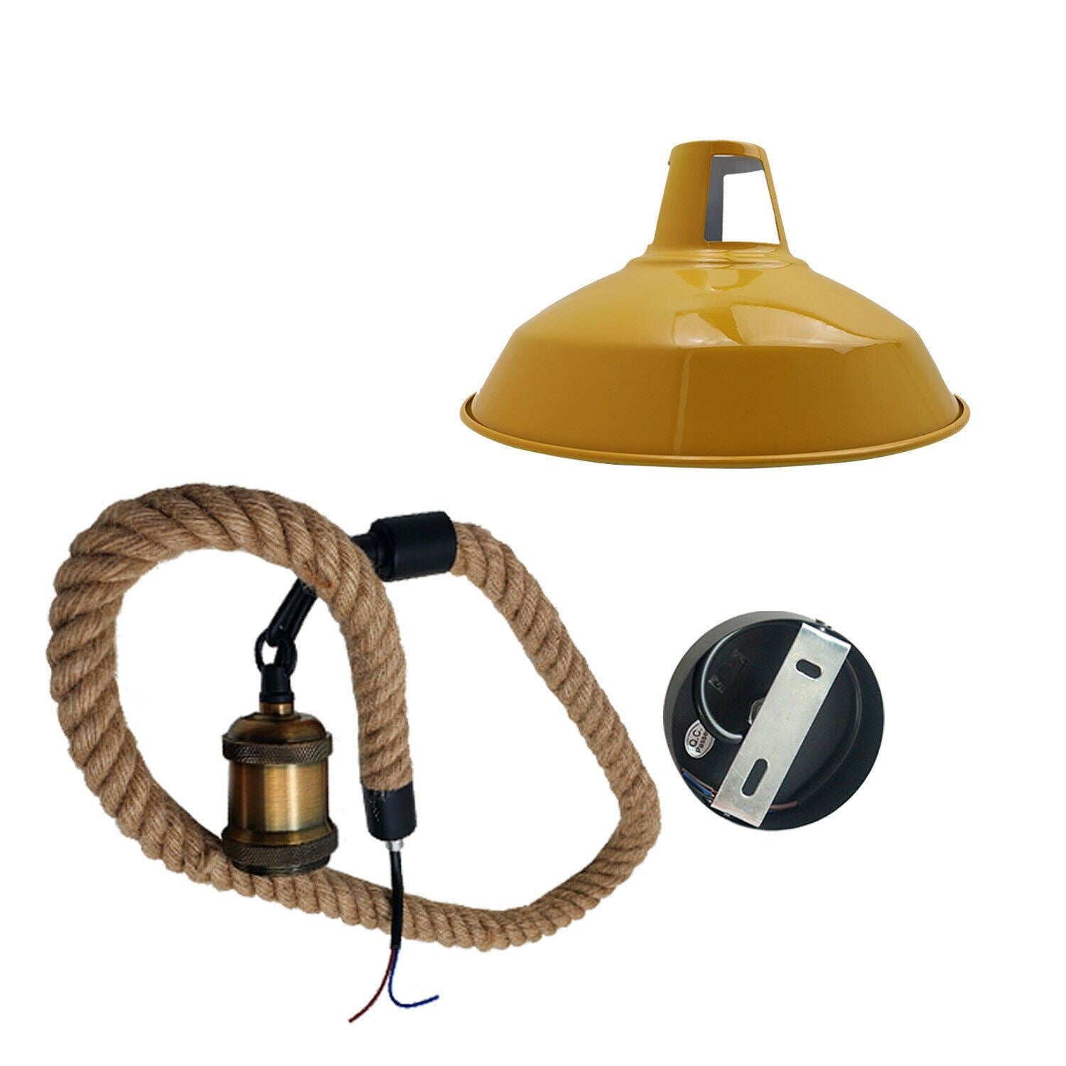 Industrieller moderner Retro-Vintage-Stil Deckenpendelleuchte Kronleuchter Lampenschirm
