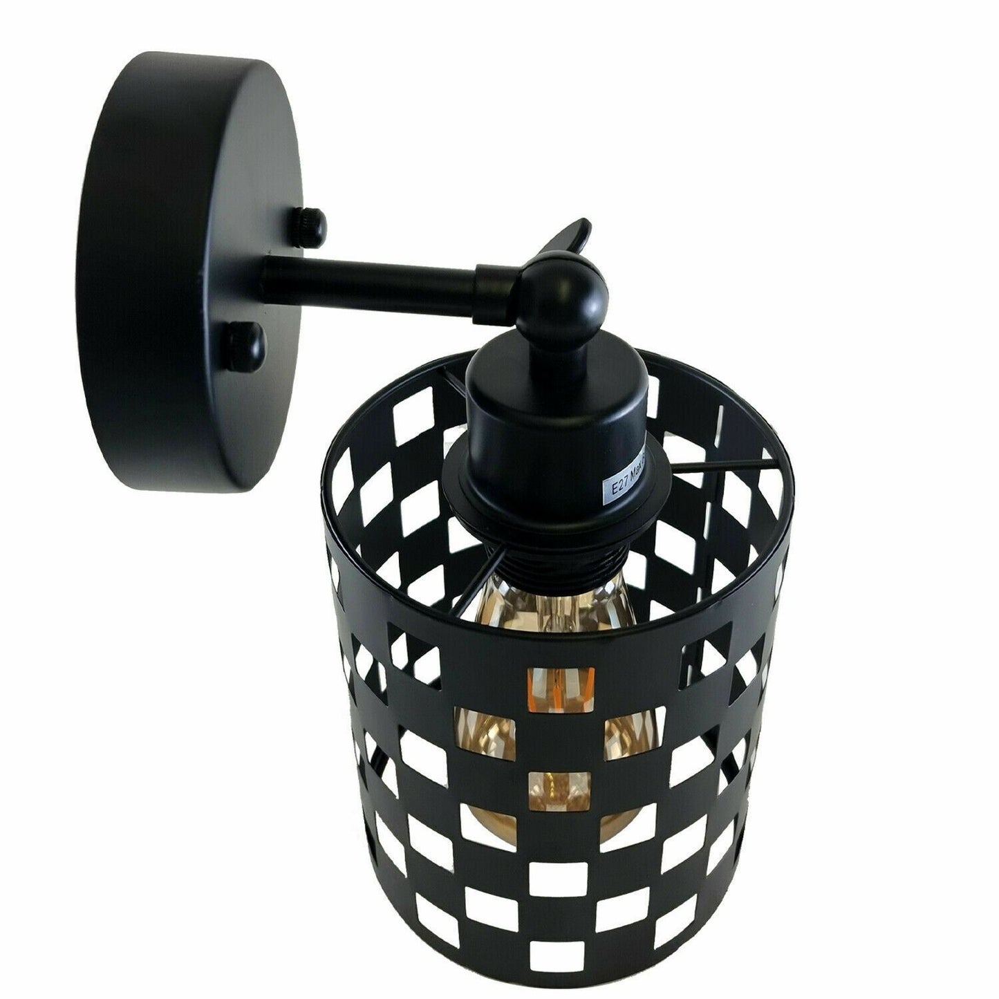 Neue Vintage Industrial Metal Indoor Schwarz Wandleuchte Leuchte für Bar, Schlafzimmer, Wintergarten, Esszimmer