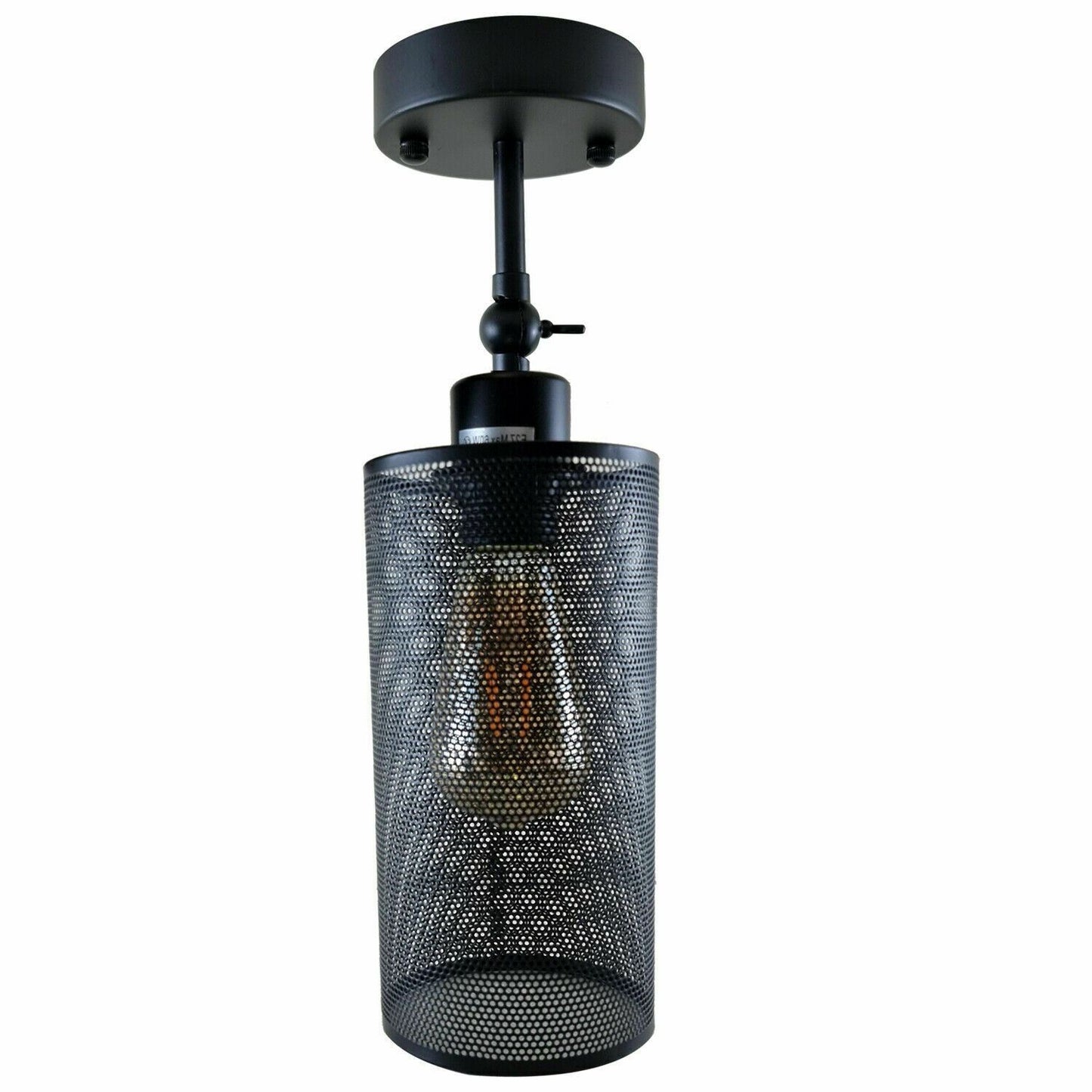 Neue Vintage Industrial Metal Indoor Schwarz Wandleuchte Leuchte für Bar, Schlafzimmer, Wintergarten, Esszimmer