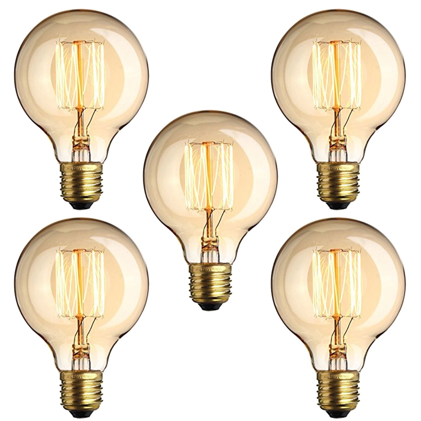 Vintage Industrial Filament Eichhörnchenkäfig Antik-Stil Edison GlühbirneS